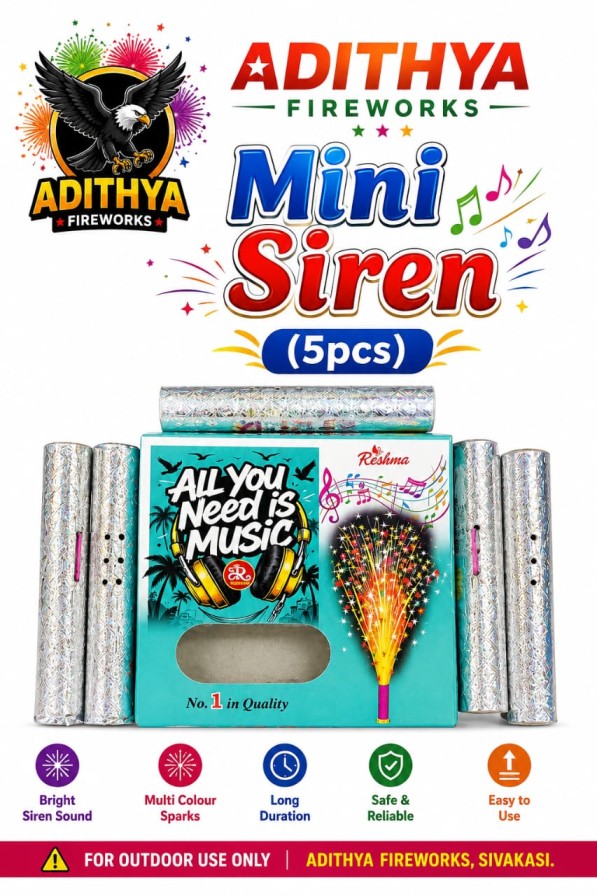 Mini Siren (5 pcs)