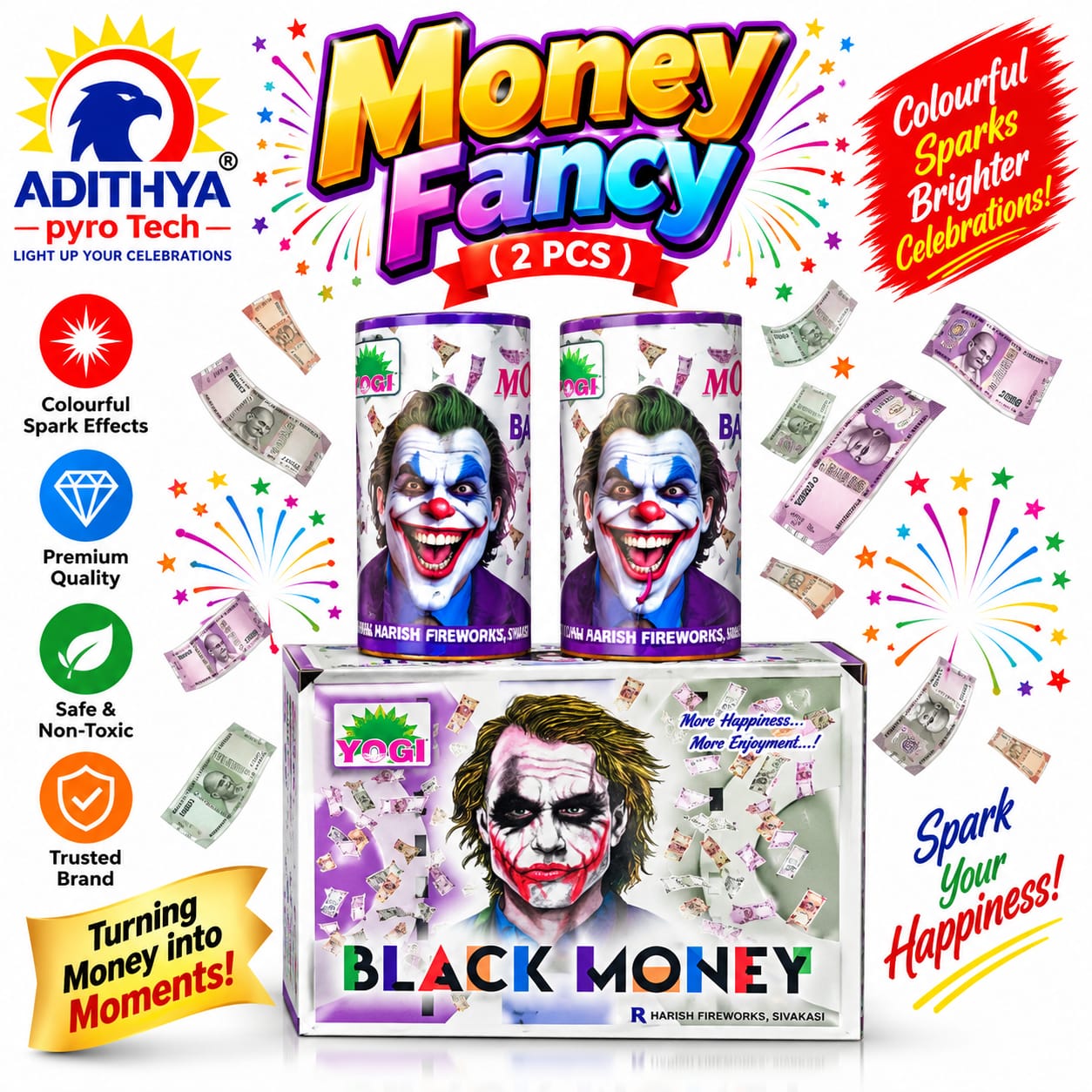 Money Fancy (2 Pcs)