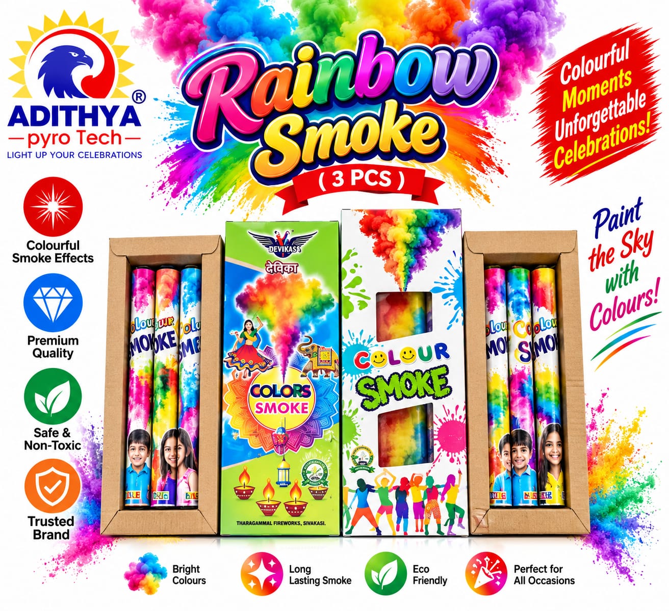 Rainbow Smoke